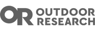 Outdoor Research logo in black with a white background.