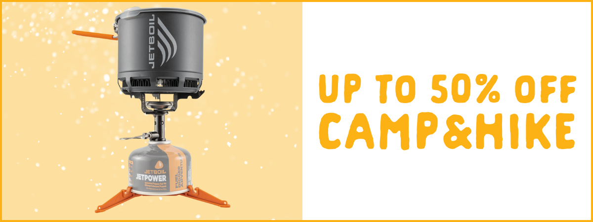 Up to 50% off Camp & Hike