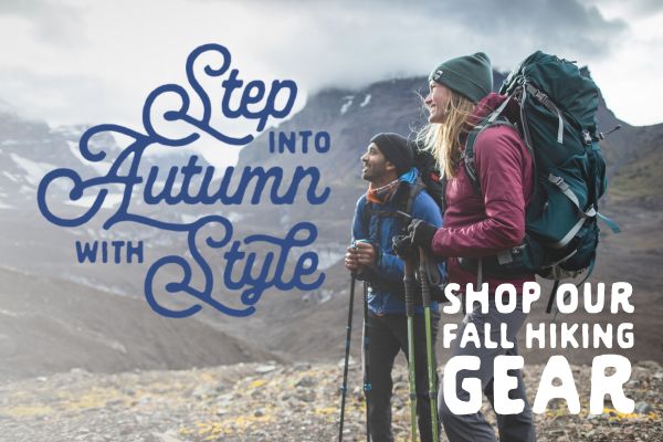 Step into Autumn with Style: Shop our Fall Hiking Gear!