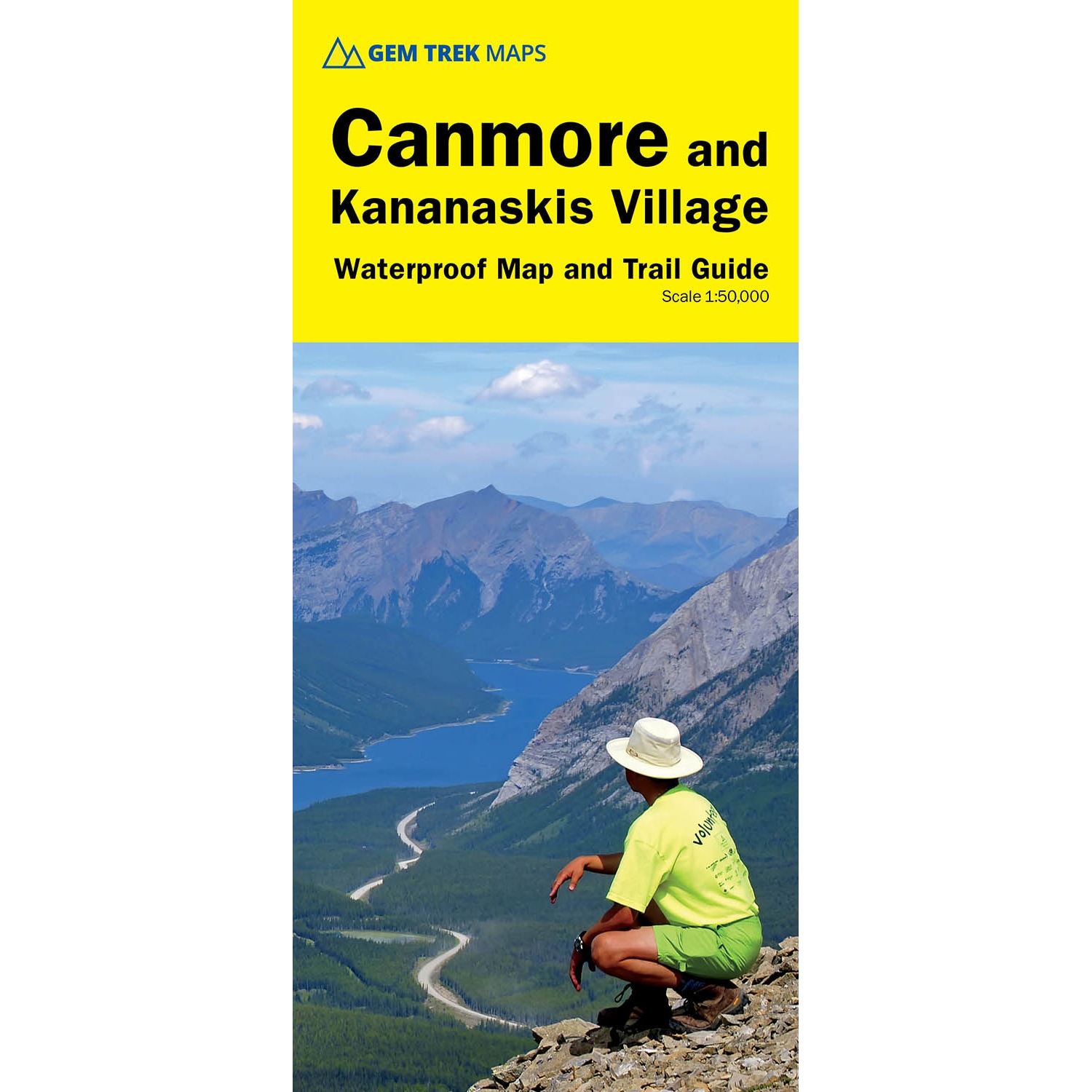 Canmore & Kananaskis Map Waterproof
