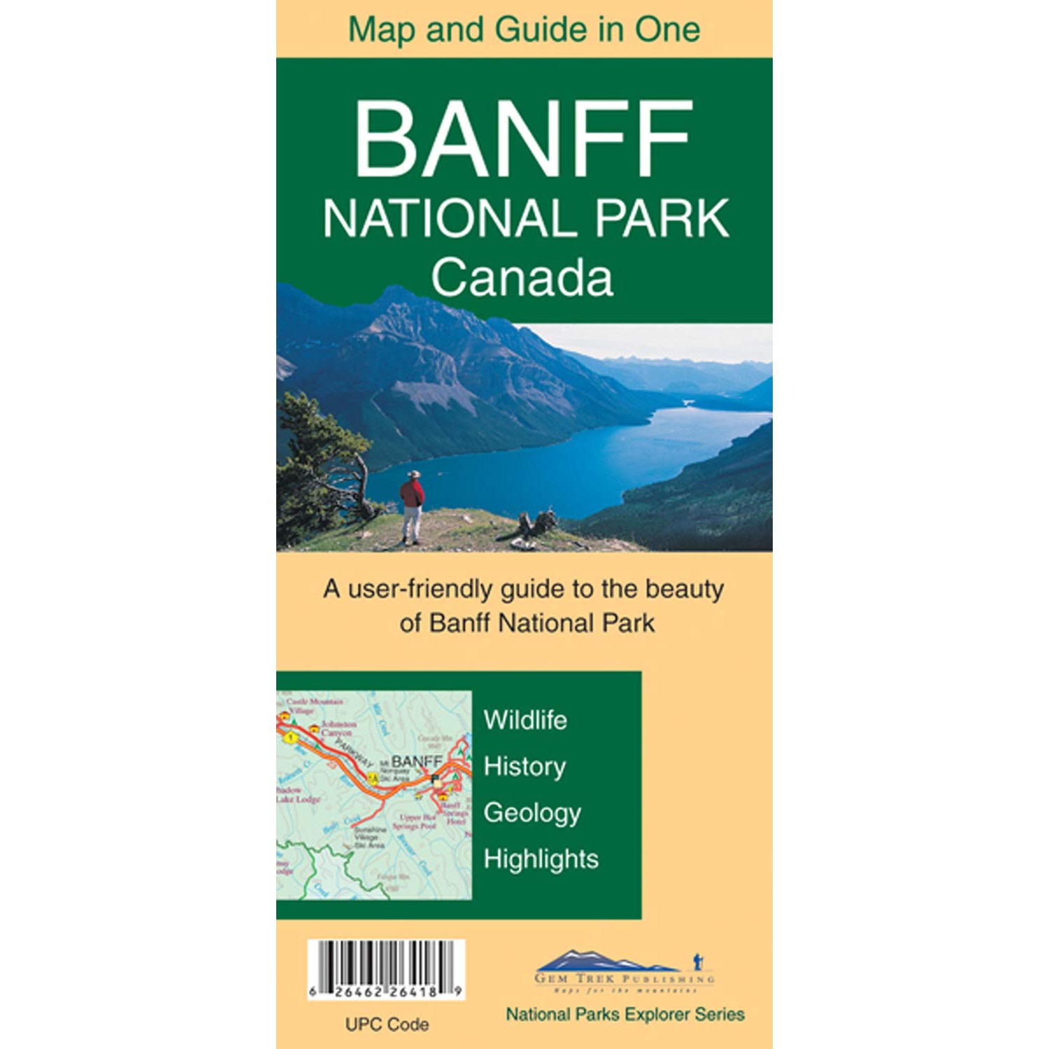 Banff National Park Map and Guide in One