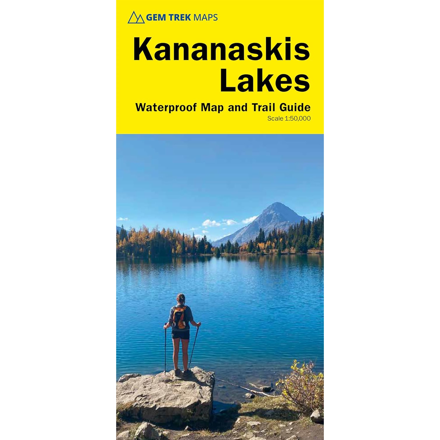 Kananaskis Lakes Map Waterproof 8th Edition