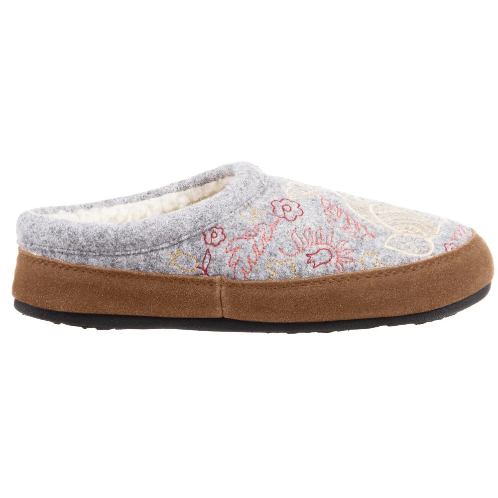 Women’s Forest Mule Slippers with Indoor/Outdoor Sole
