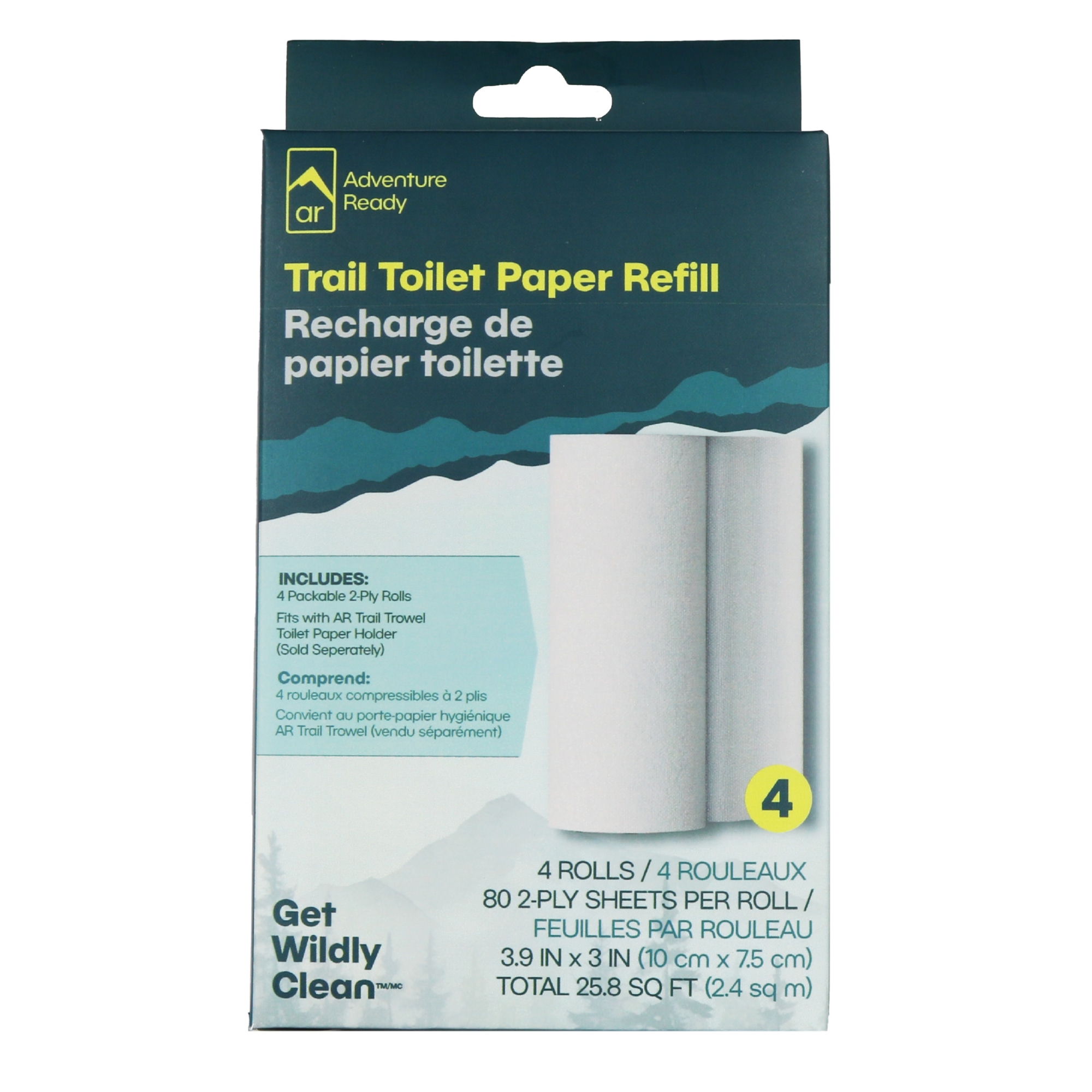 Trail Toilet Paper Refill 4 Pack