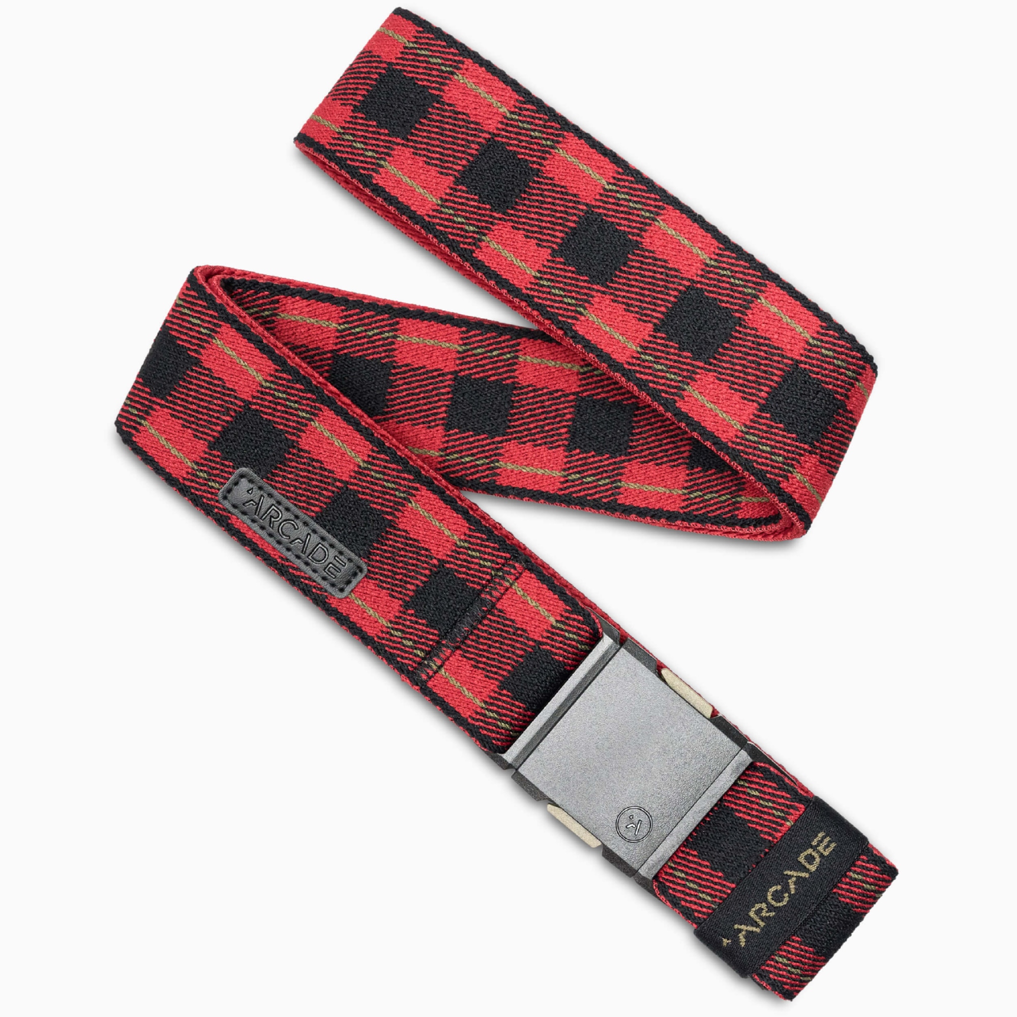 Unisex Plaid Belt
