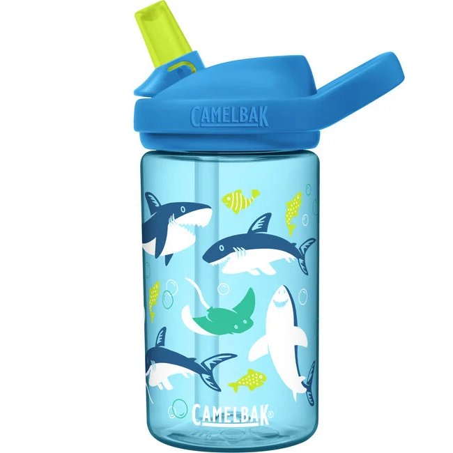 Kids' Eddy+ 400mL Bottle With Tritan Renew Sharks And Rays
