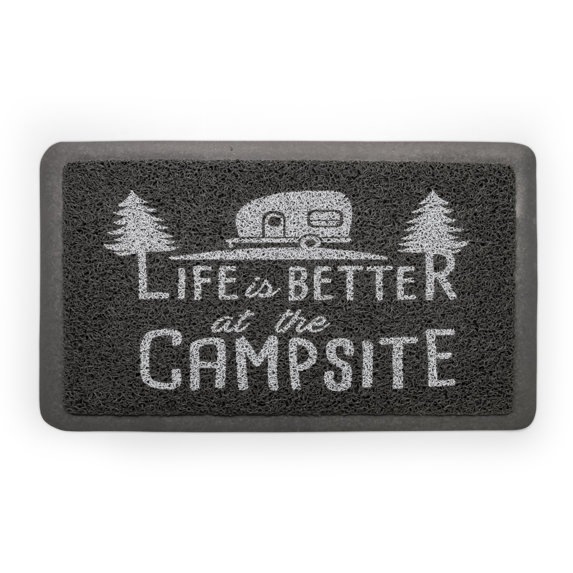 Life is Better at the Campsite Scrub Rug 26.5" x 15"