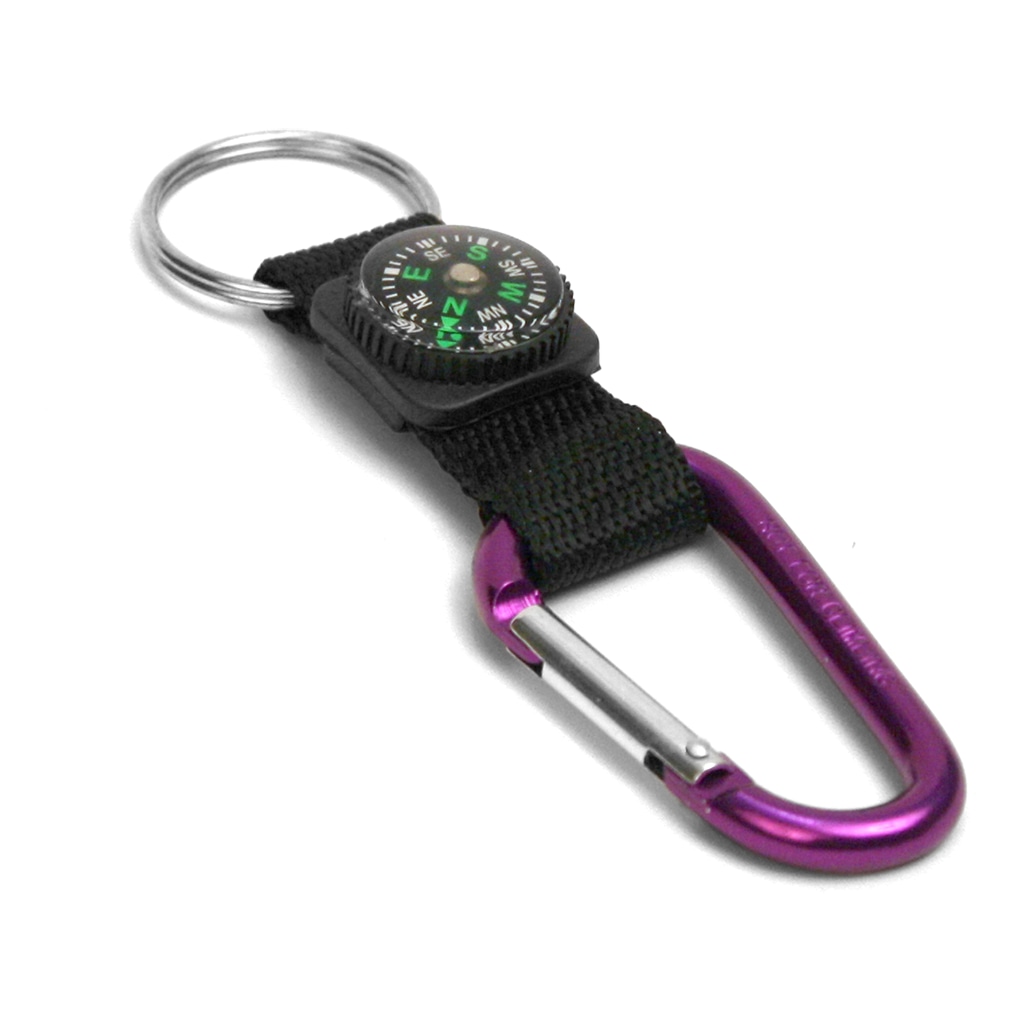 6mm Carabiner With Compass
