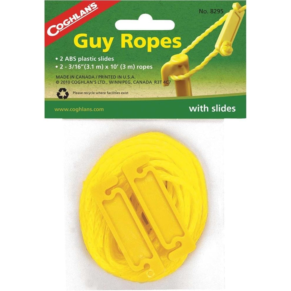 Guy Ropes With Slides