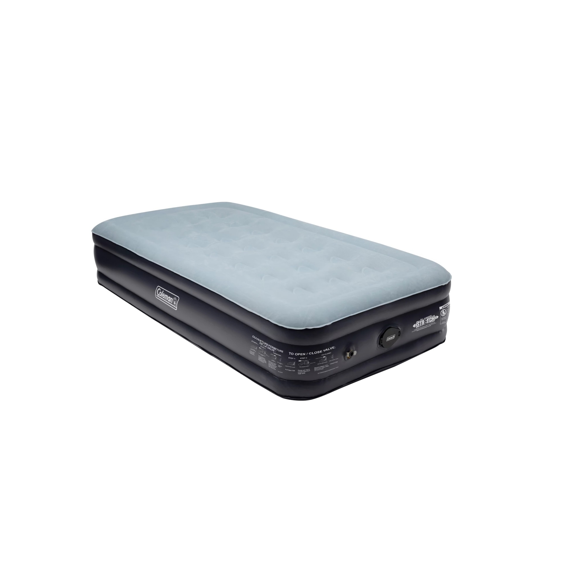 SupportRest Double High Rechargeable Air Bed Twin Breathe Outdoors