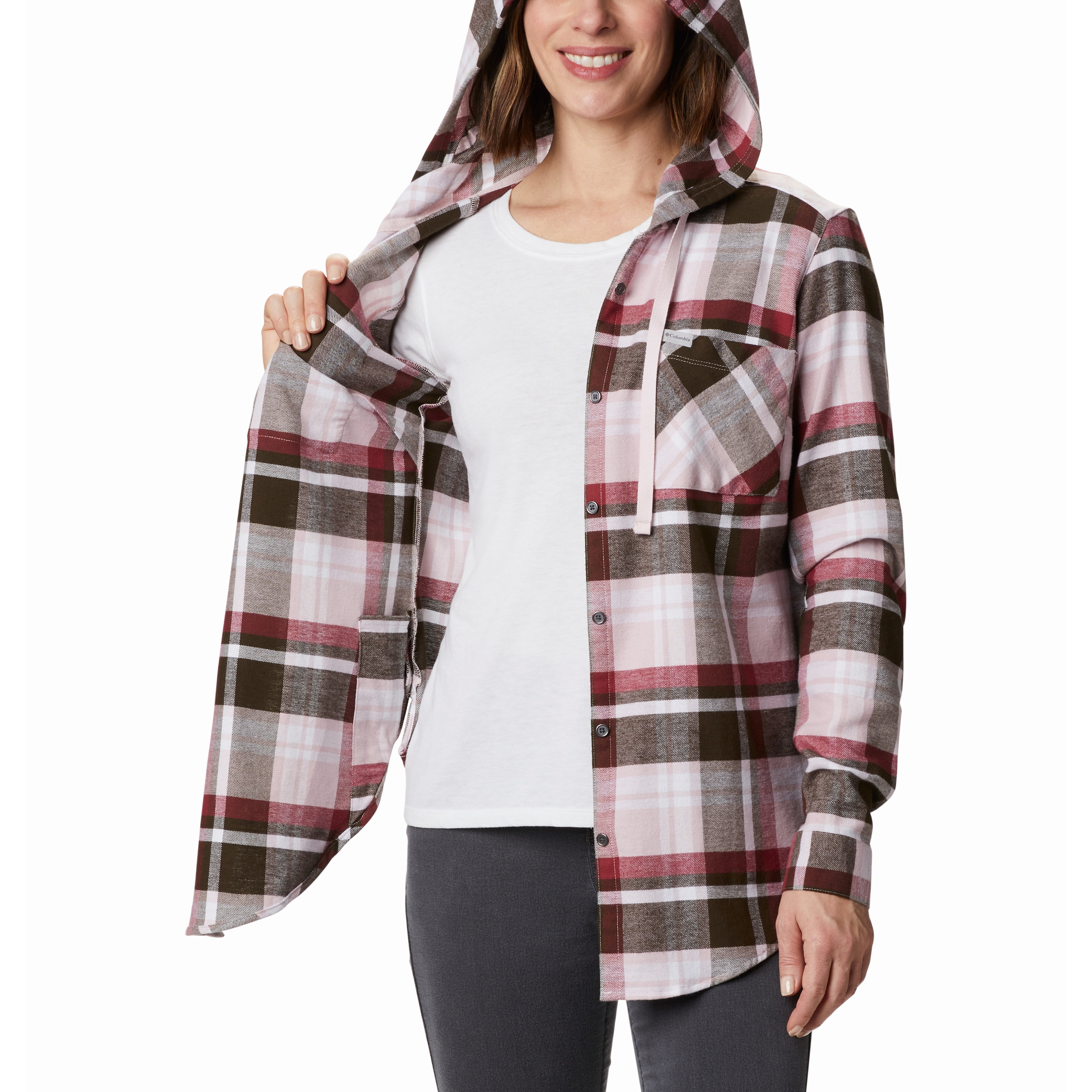 Women's Anytime Stretch Hooded Long Sleeve Shirt