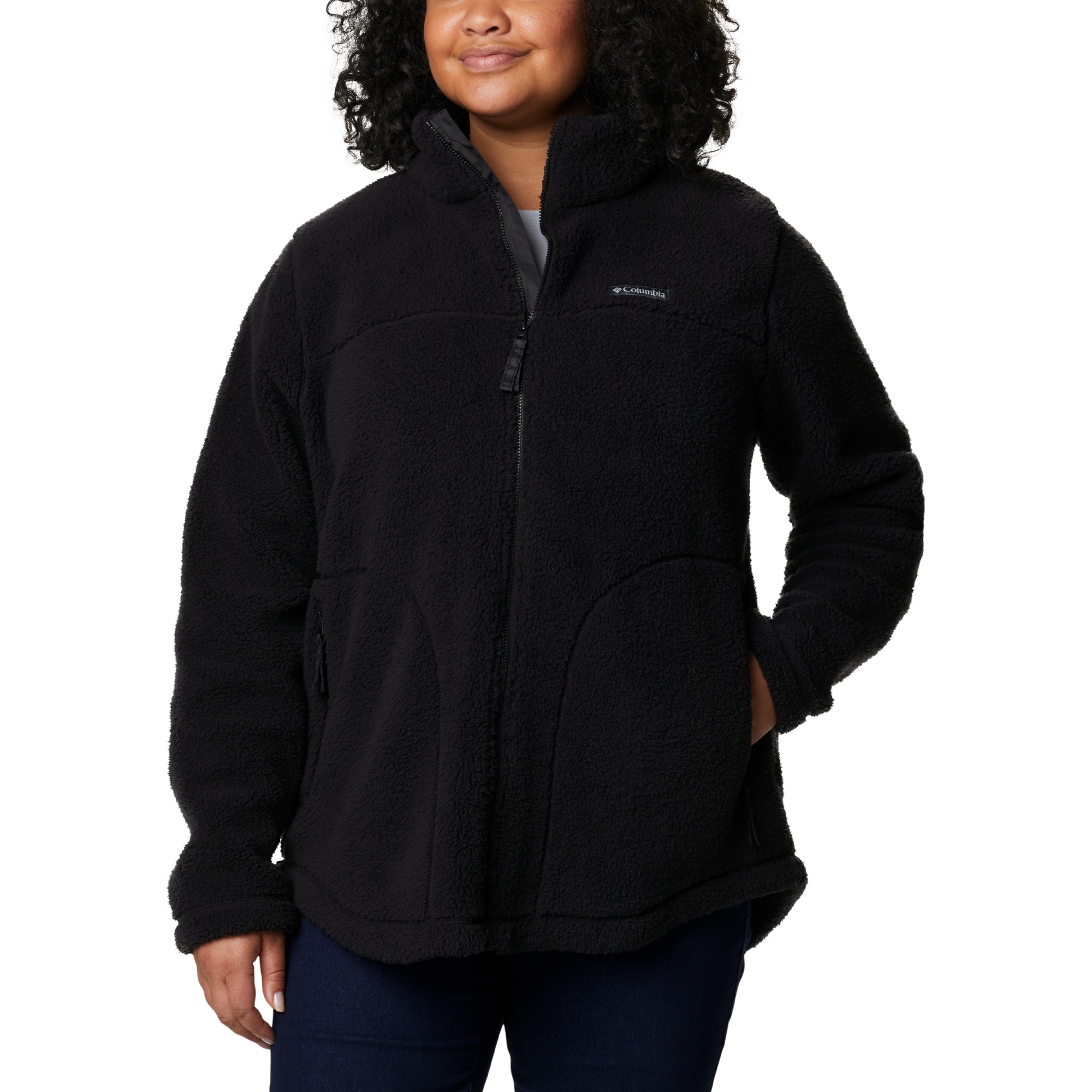 Women's West Bend Full Zip Fleece Jacket Plus