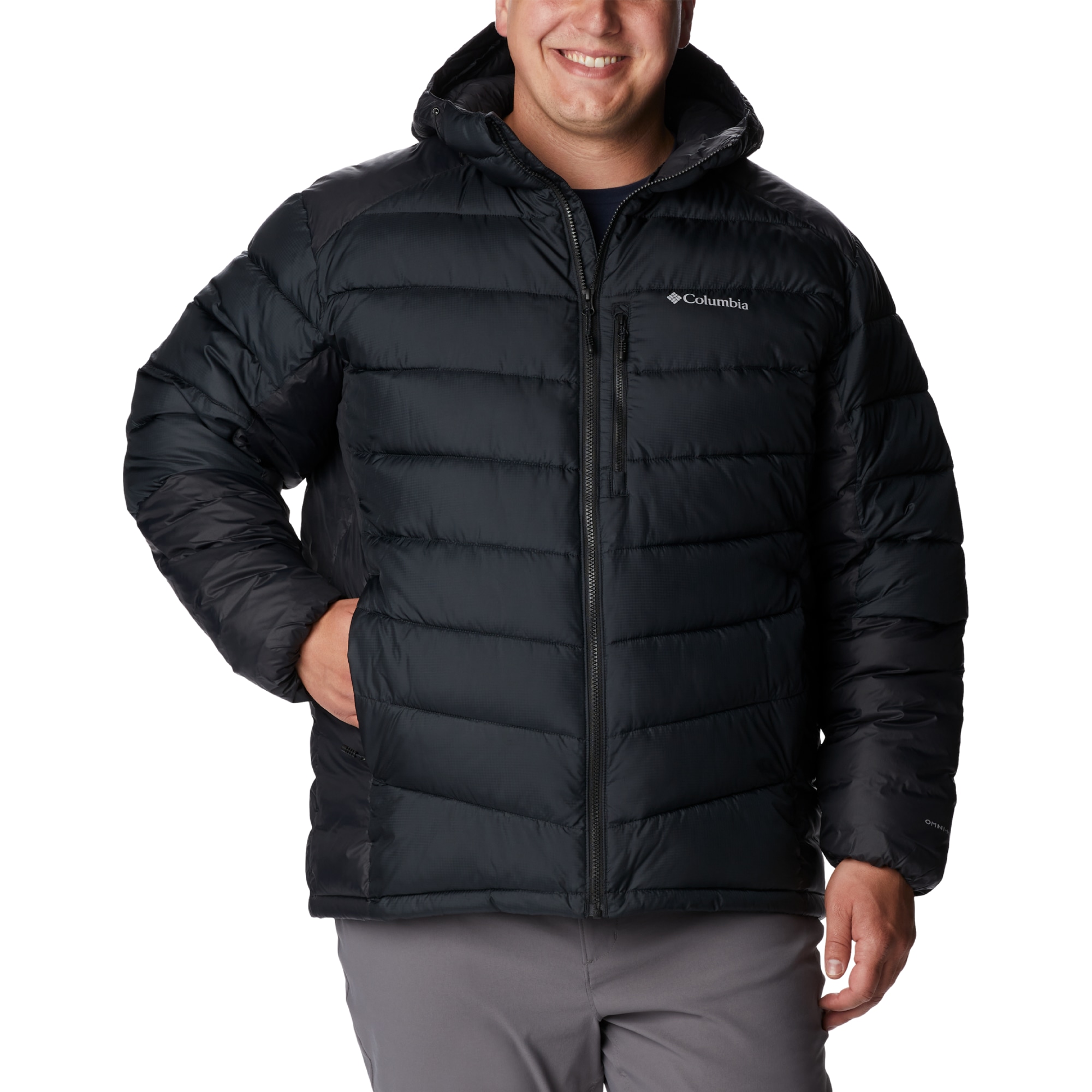 Men's Labyrinth Loop Omni-Heat Infinity Insulated Hooded Jacket Plus