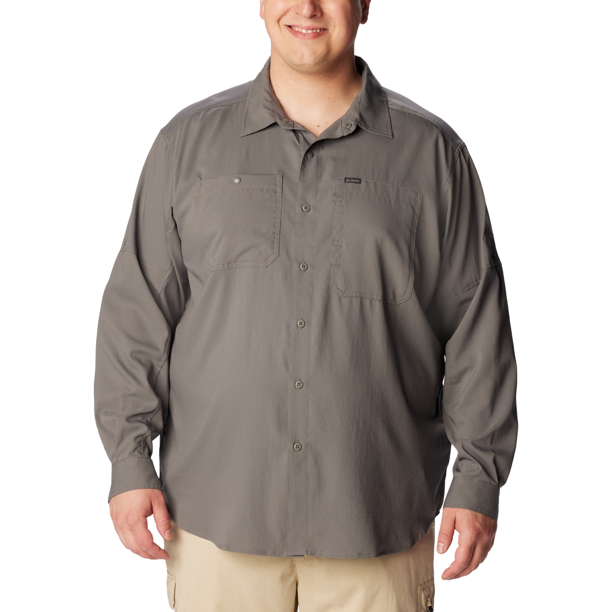 Men's Silver Ridge Utility Lite Long Sleeve Shirt Plus