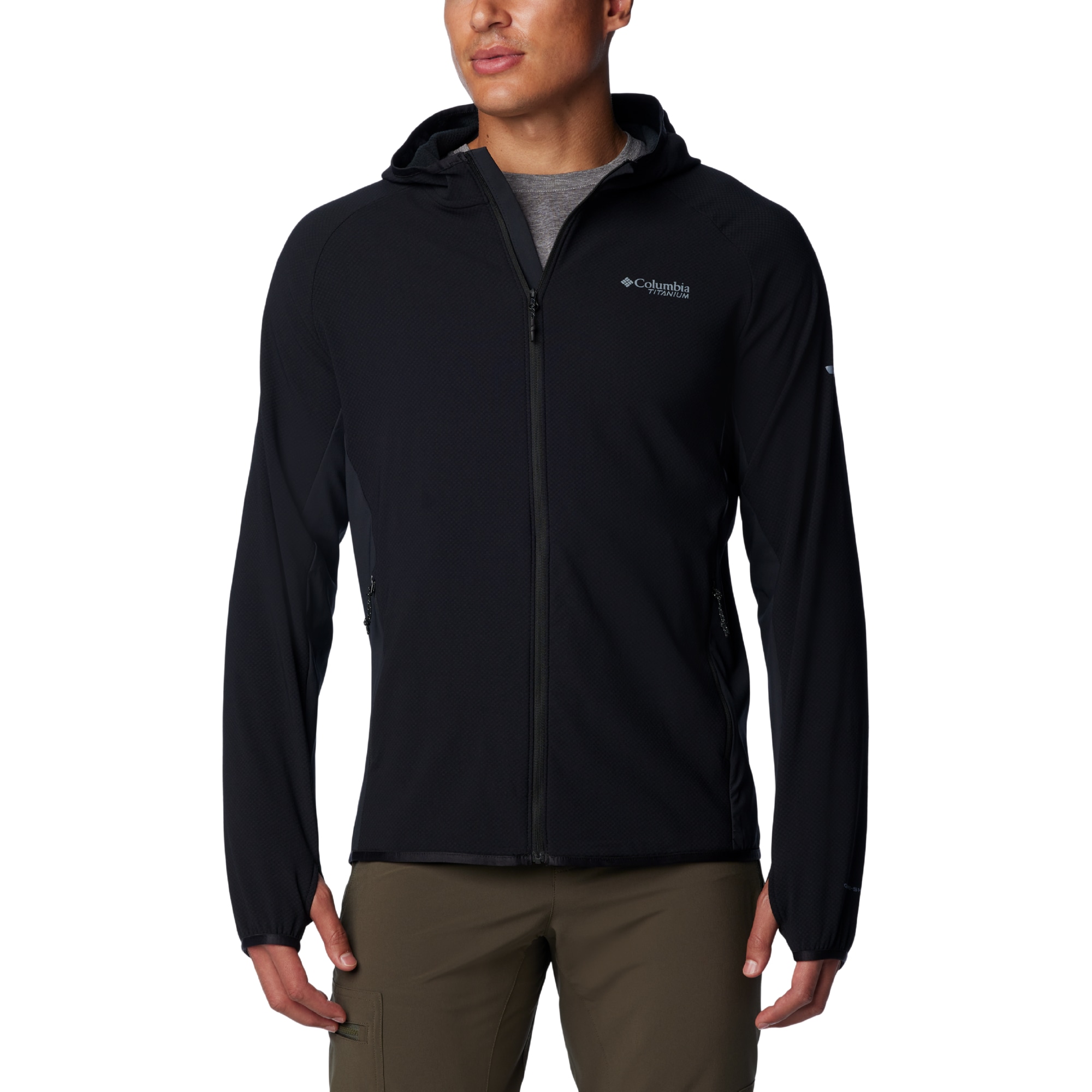 Men's Spectre Ridge Full Zip Hooded Tech Fleece Jacket