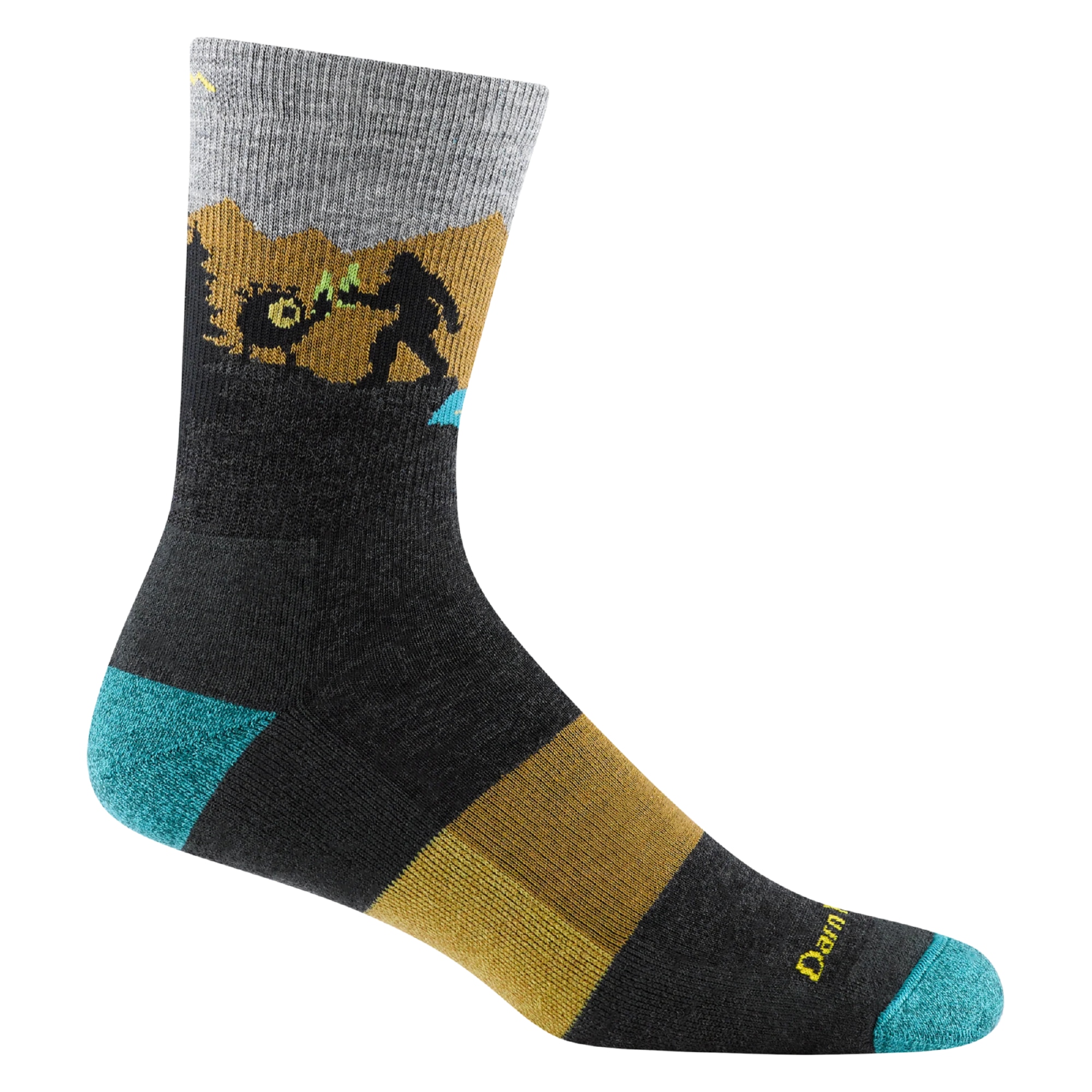 Men's Close Encounters Micro Crew Midweight Hiking Socks