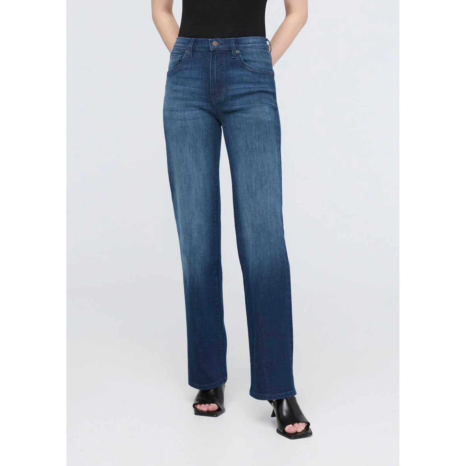 Women's Performance Denim+ High Rise Straight Jeans