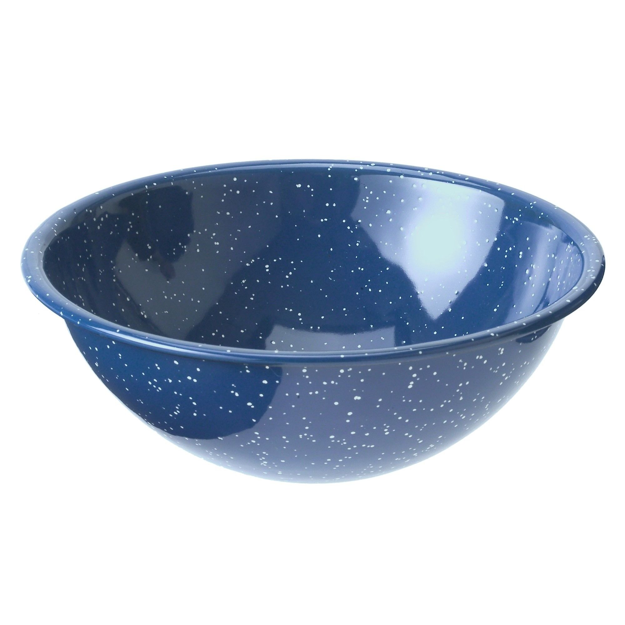 Enamelware Mixing Bowl 7" Blue