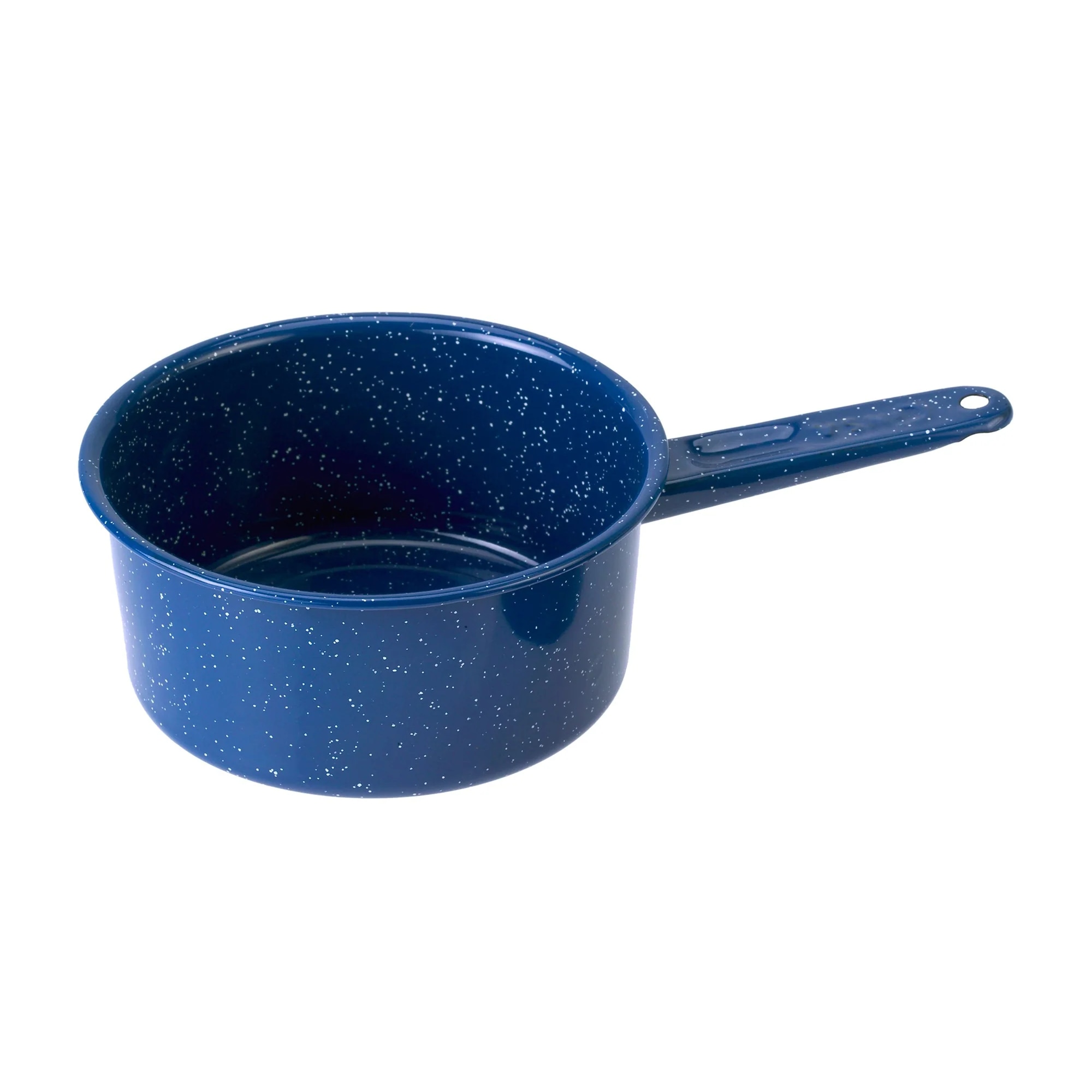 Enamelware Saucepan 2qt Blue