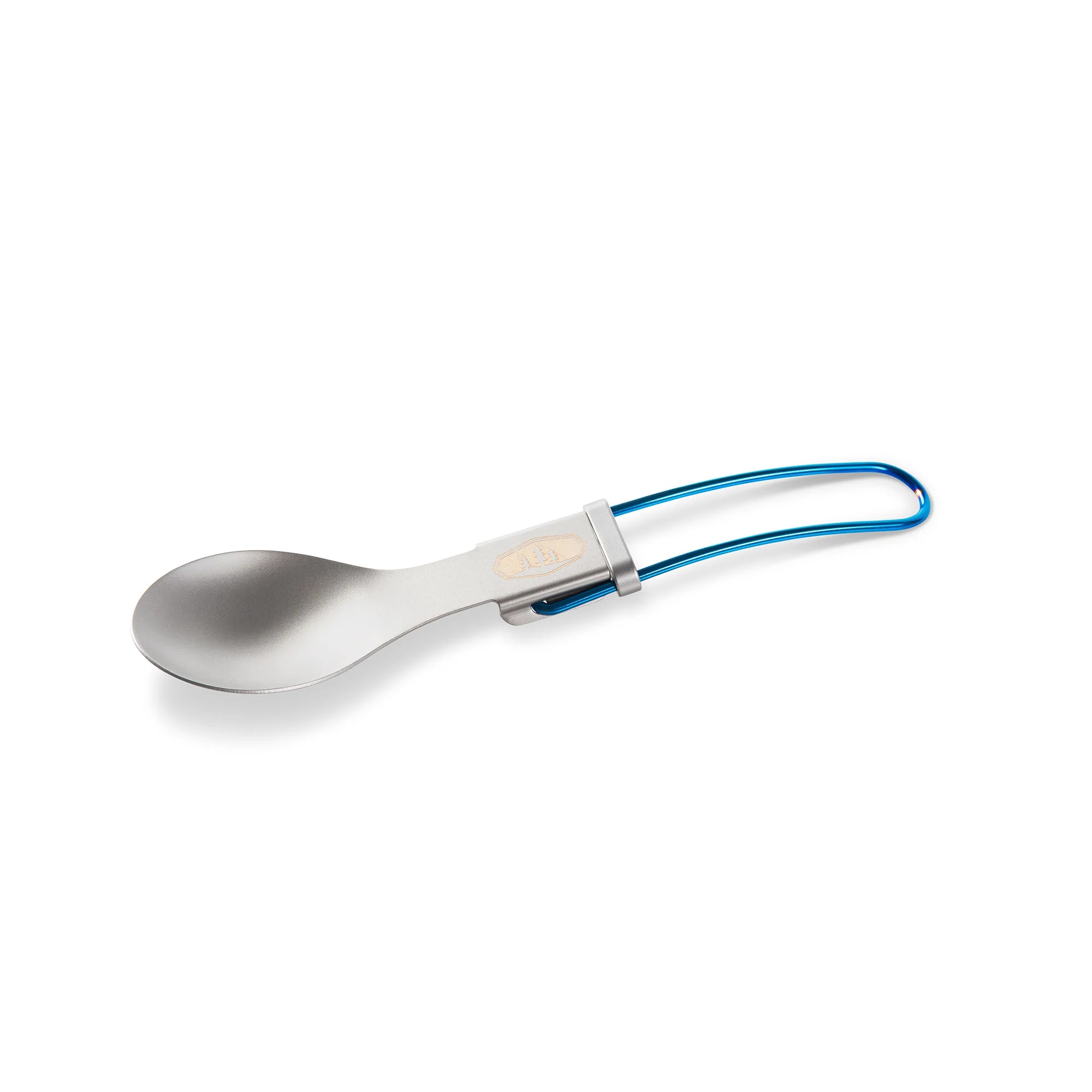 Glacier Folding Spoon Blue