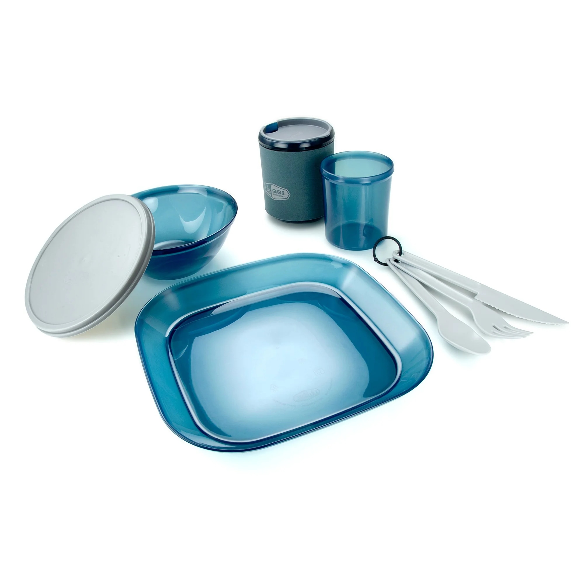 Infinity 1 Person Table Set Blue