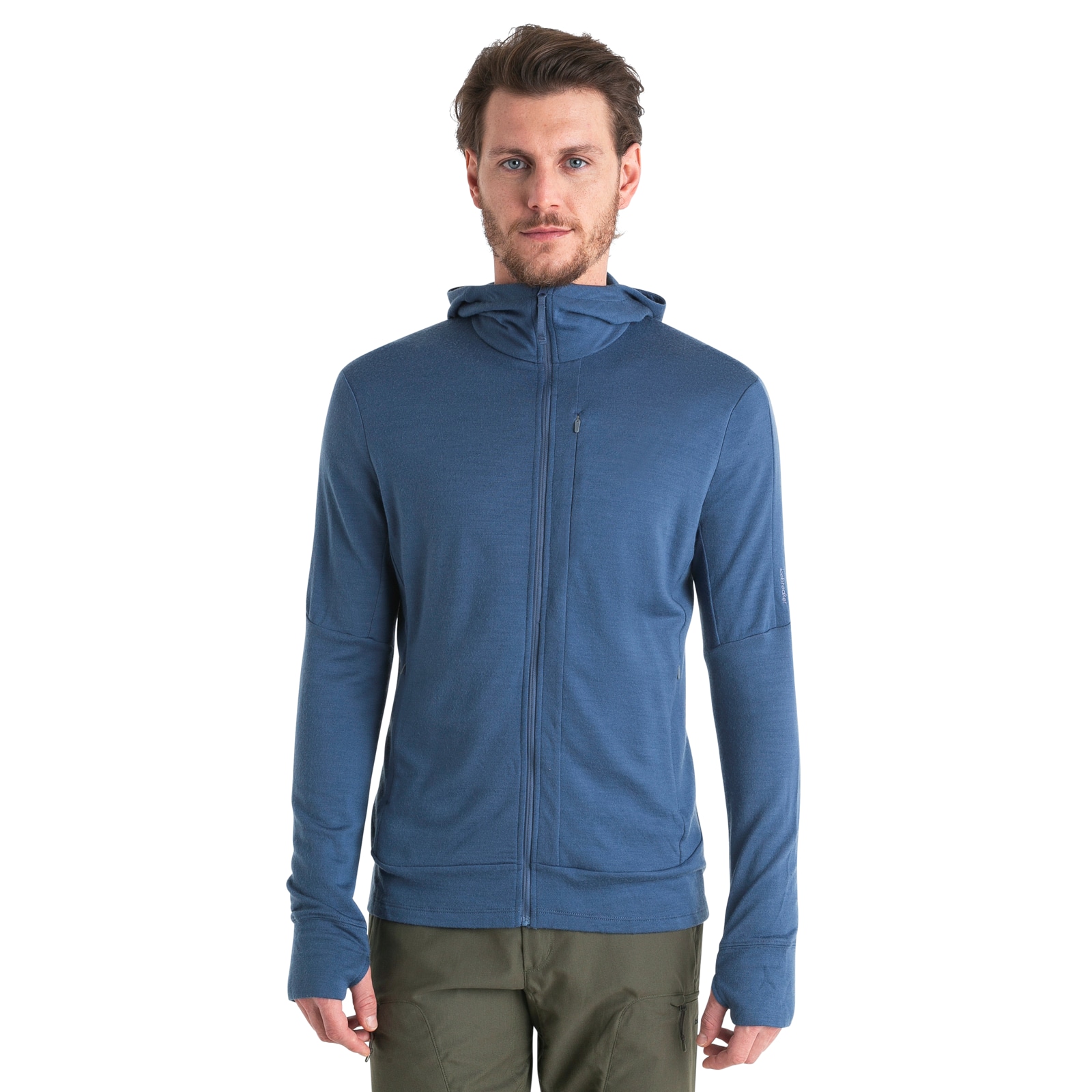 Men's quantum long sleeve zip hood hotsell