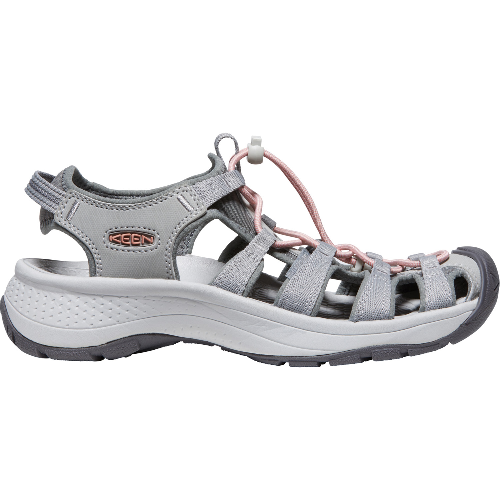 Women's Astoria West Sandals Grey/Coral