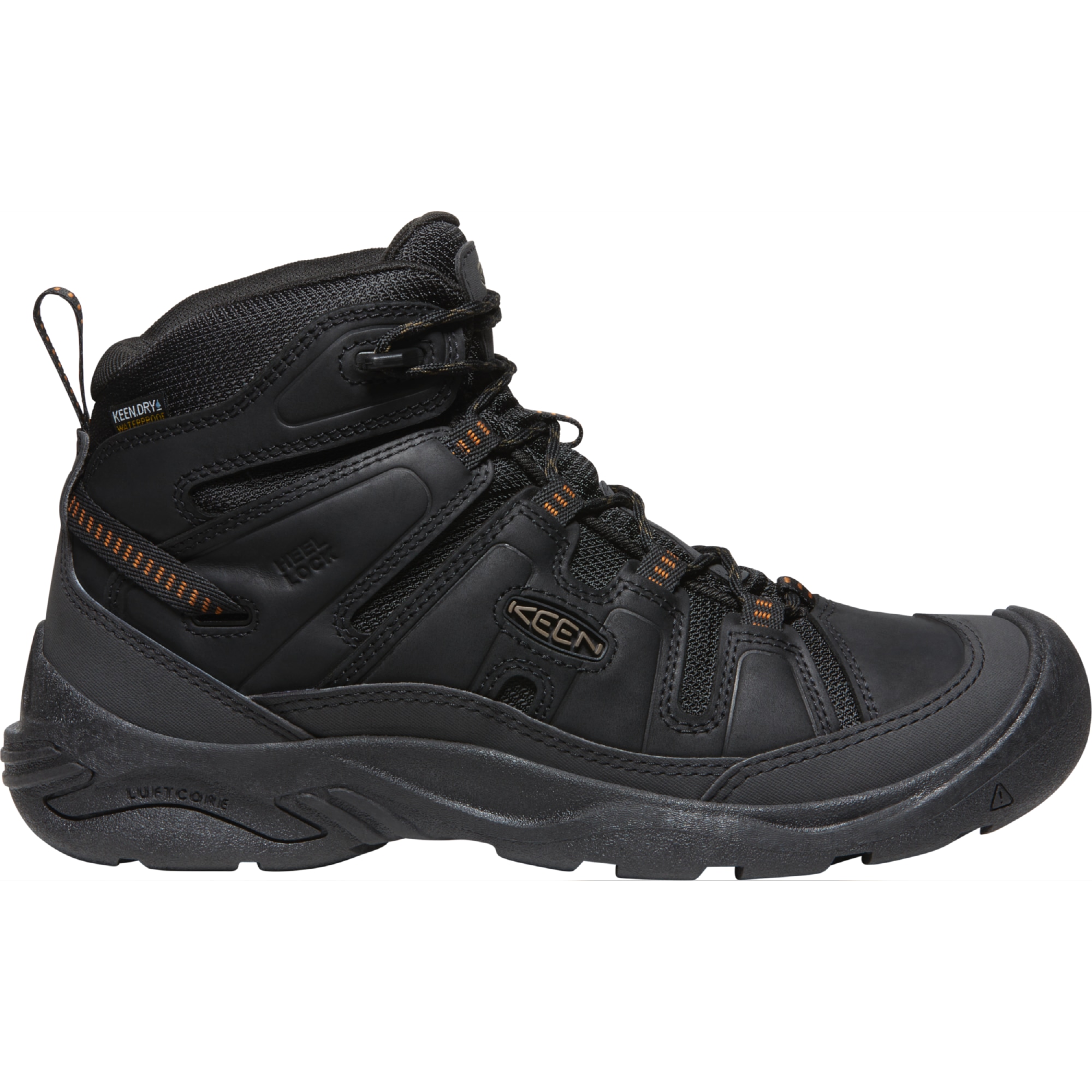 Men s Circadia Waterproof Hiking Boots Black Curry