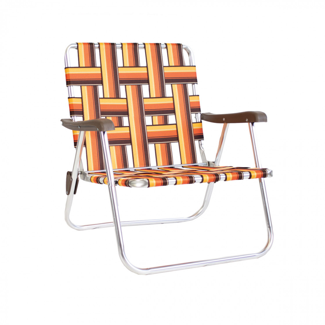 Kelso Backtrack Low Chair Orange/Brown