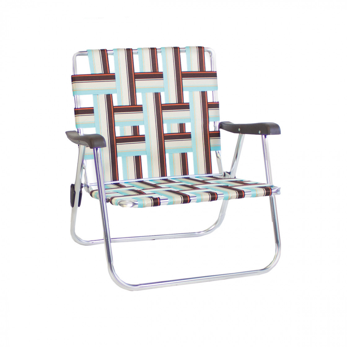 Fezz Backtrack Low Chair Teal/Brown