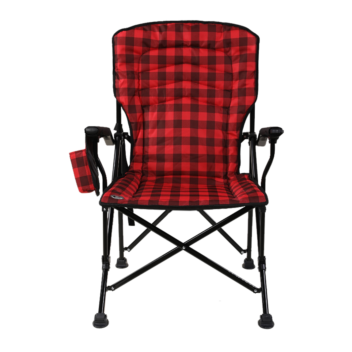 Switchback Chair Red Plaid