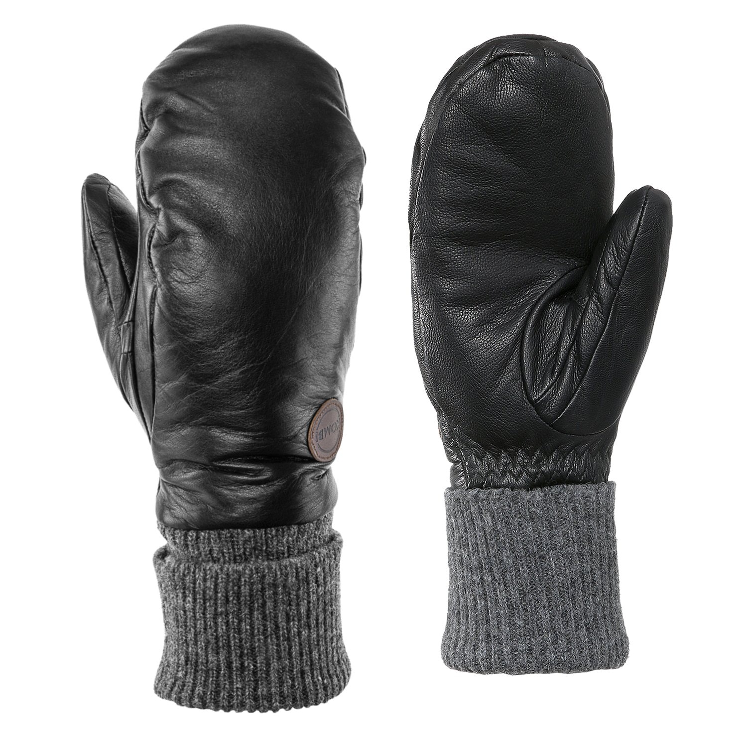 Women's Rolly Leather Mittens