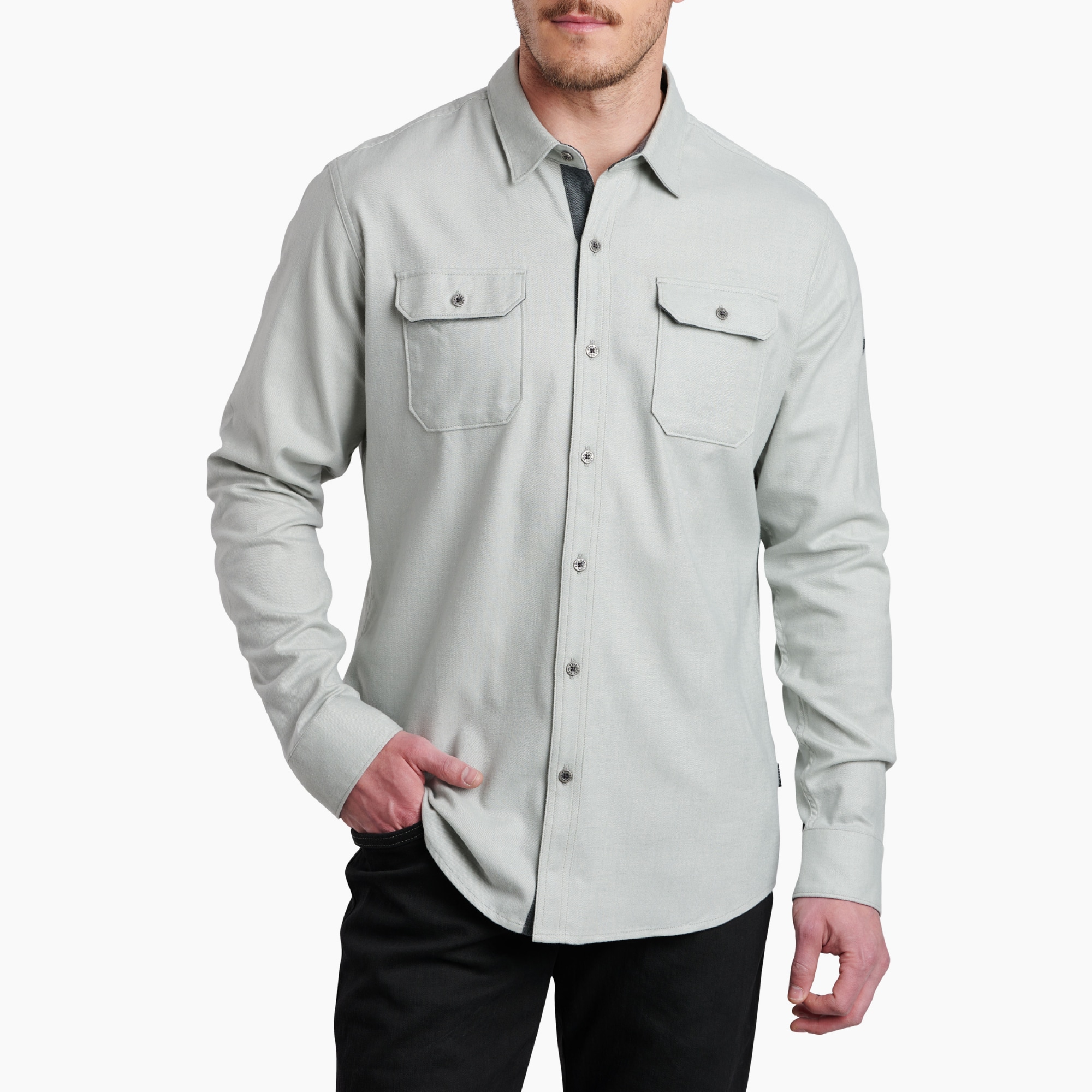 Men's Descendr Flannel Long Sleeve Shirt