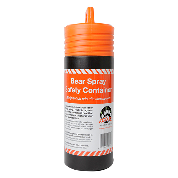 Bear Spray Safety Container