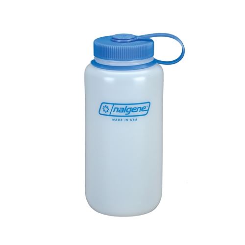 32oz Wide Mouth HDPE Loop Top Bottle White