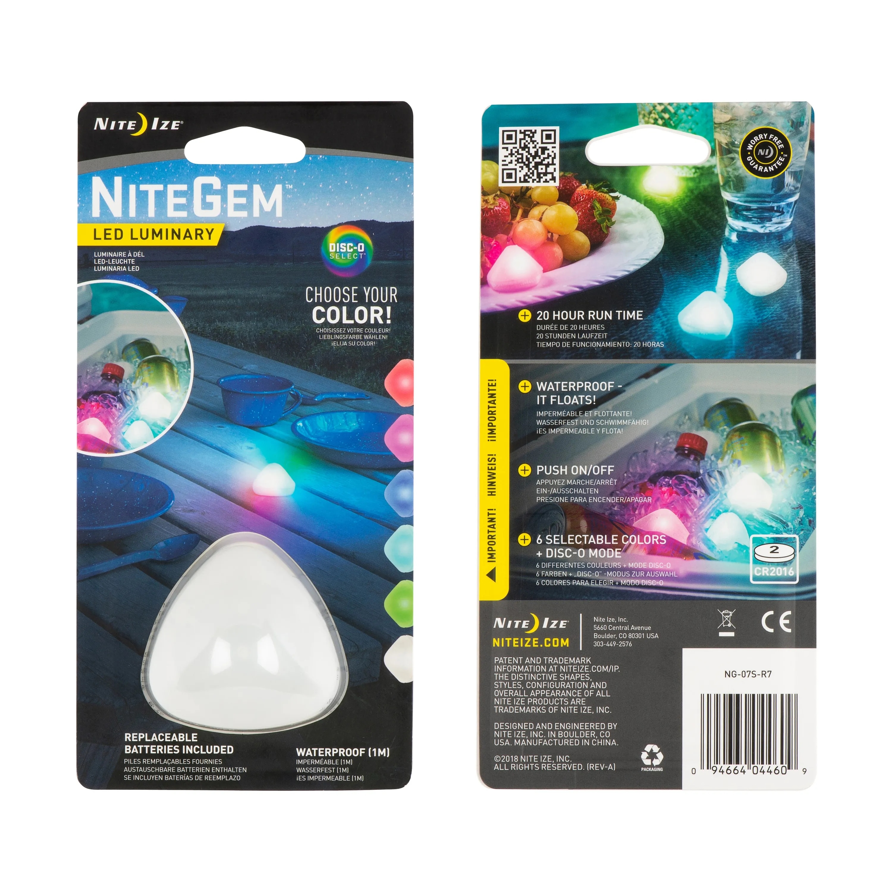 NiteGem LED Luminary Disc-O Select