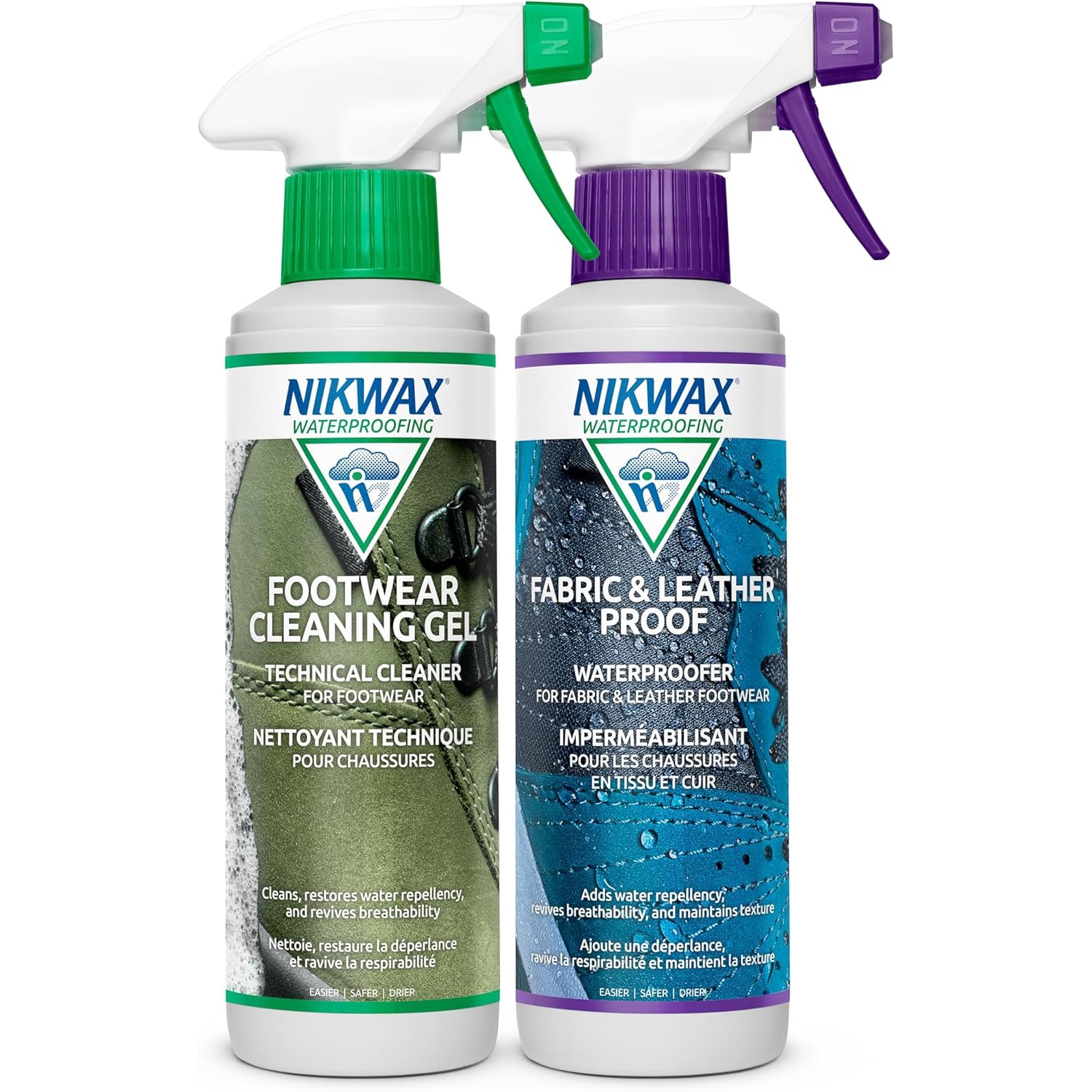 Fabric & Leather Proof Spray Duo-Pack For Footwear 300mL