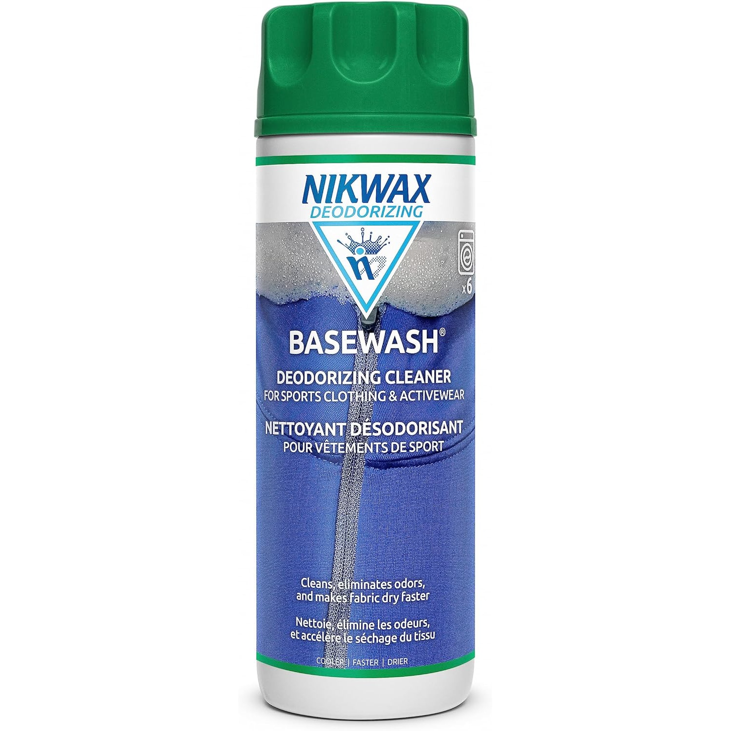 BaseWash Deodorizing Cleaner For Sports Clothing & Activewear 300mL