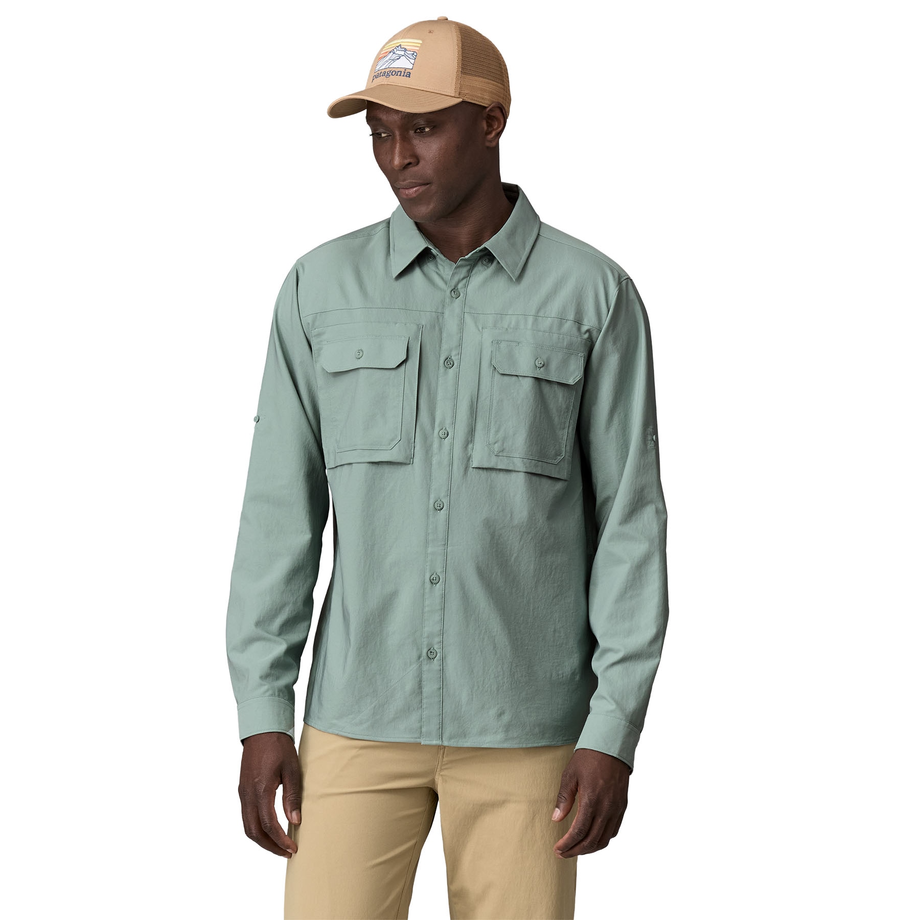 Men's Long Sleeve Self Guided Sun Shirt