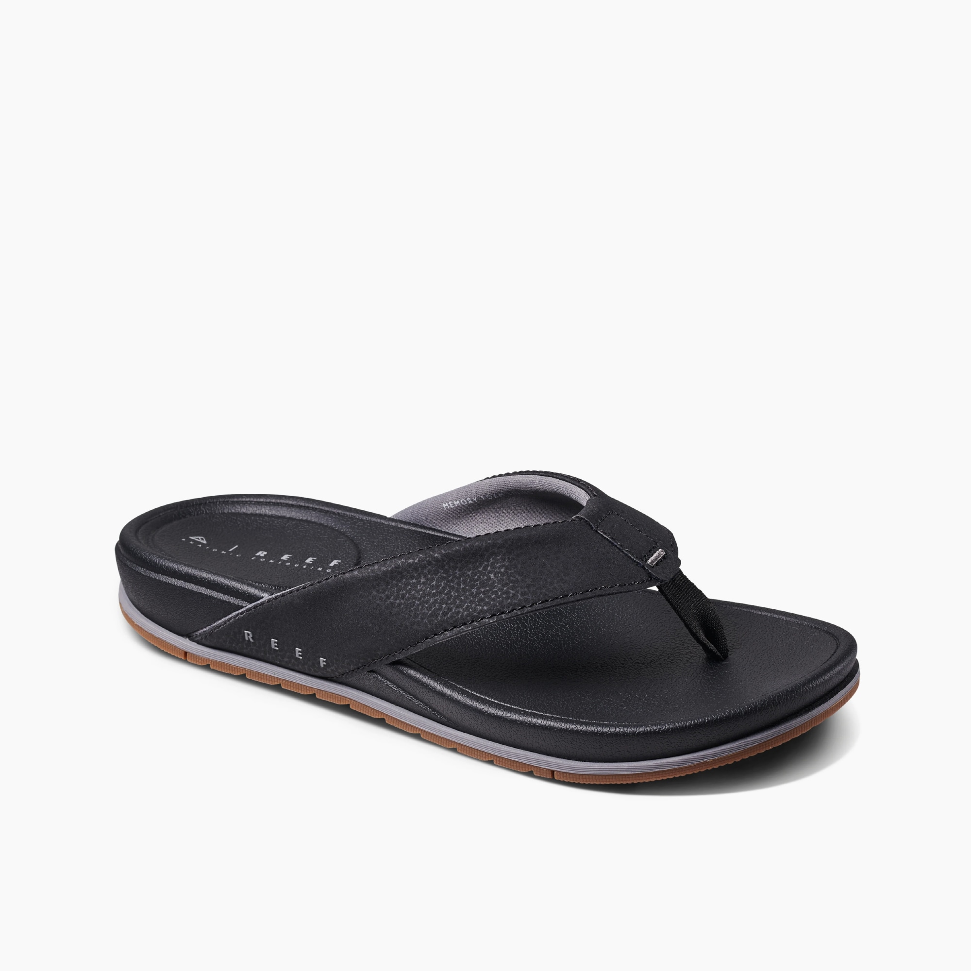 Men's Cushion Bonzer Sandals Black/Gum