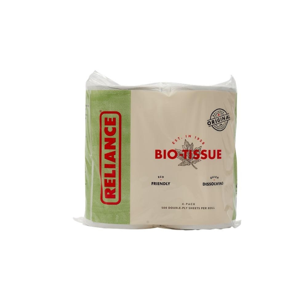 Bio-Tissue Toilet Paper Rolls 4 Pack