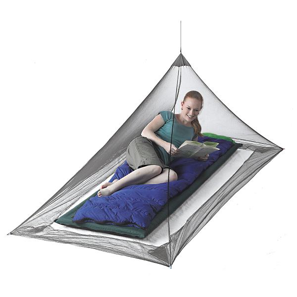 Nano Mosquito Pyramid Net Shelter Single