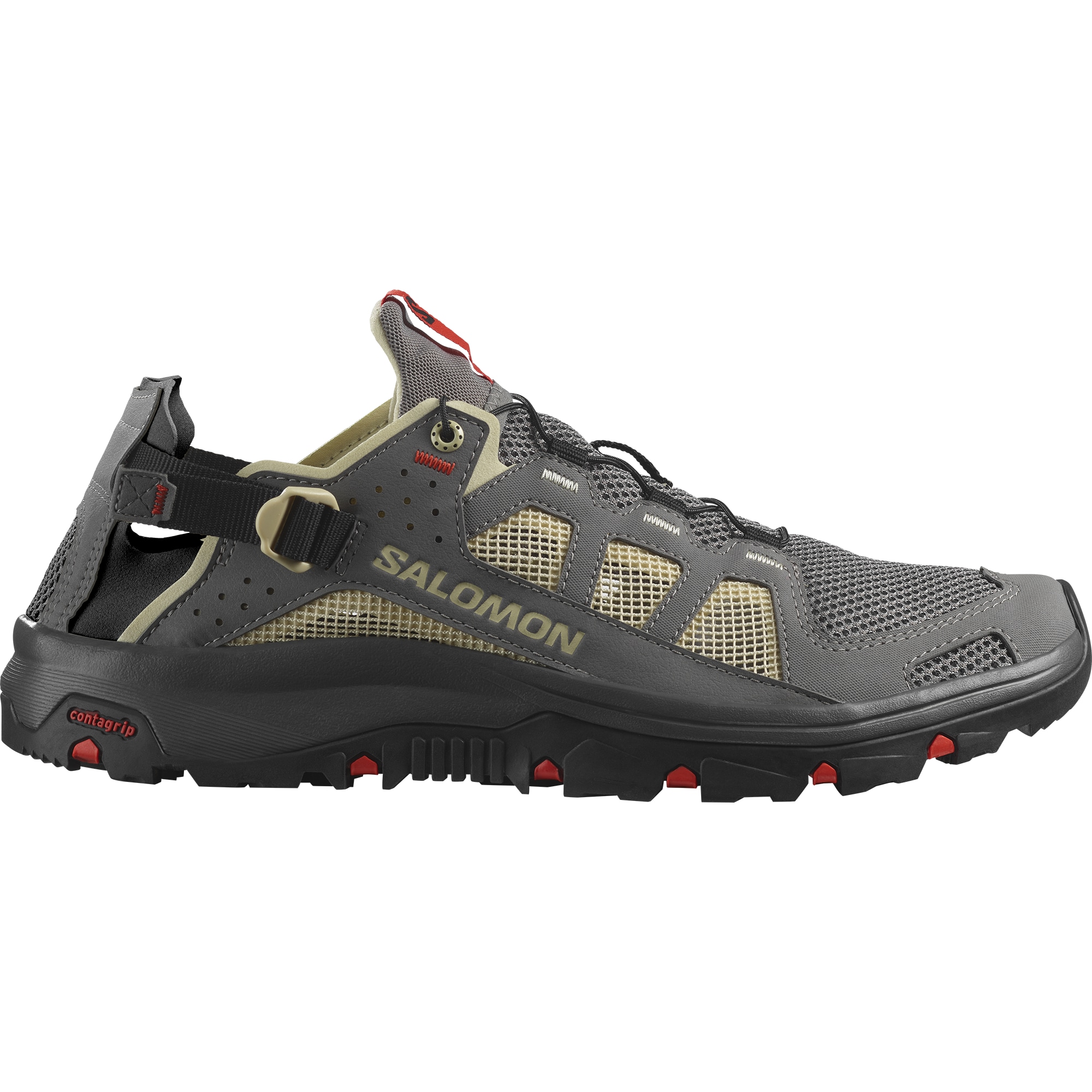 Men's Techamphibian 5 Water Shoes Pewter/Moth/Fiery Red