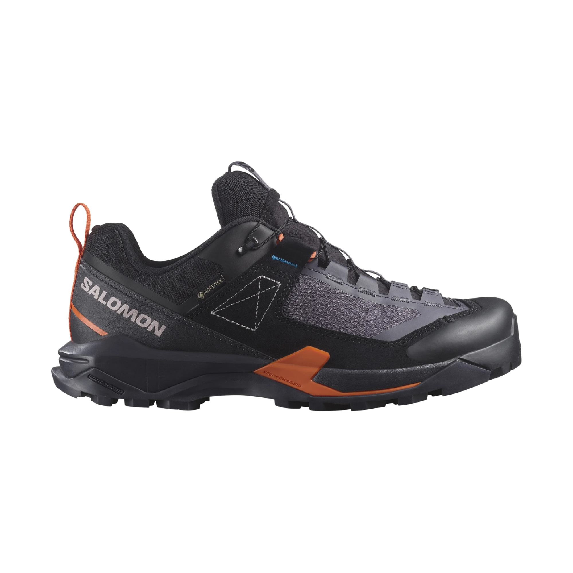 Women's X Ultra Alpine Gore-Tex Hiking Shoes Nine Iron/Black/Red Orange