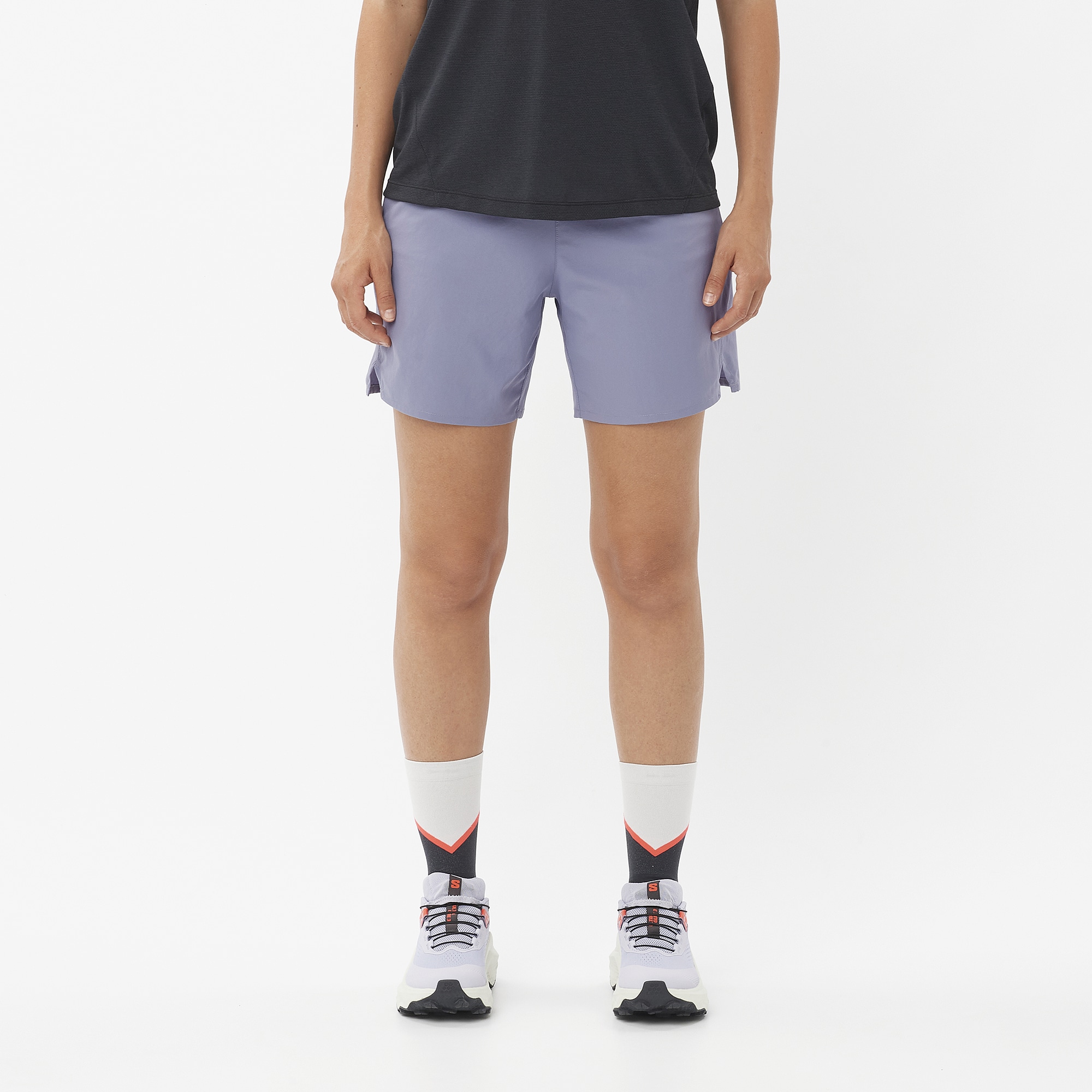 Women's SHKout Core Shorts 6" Blue Granite