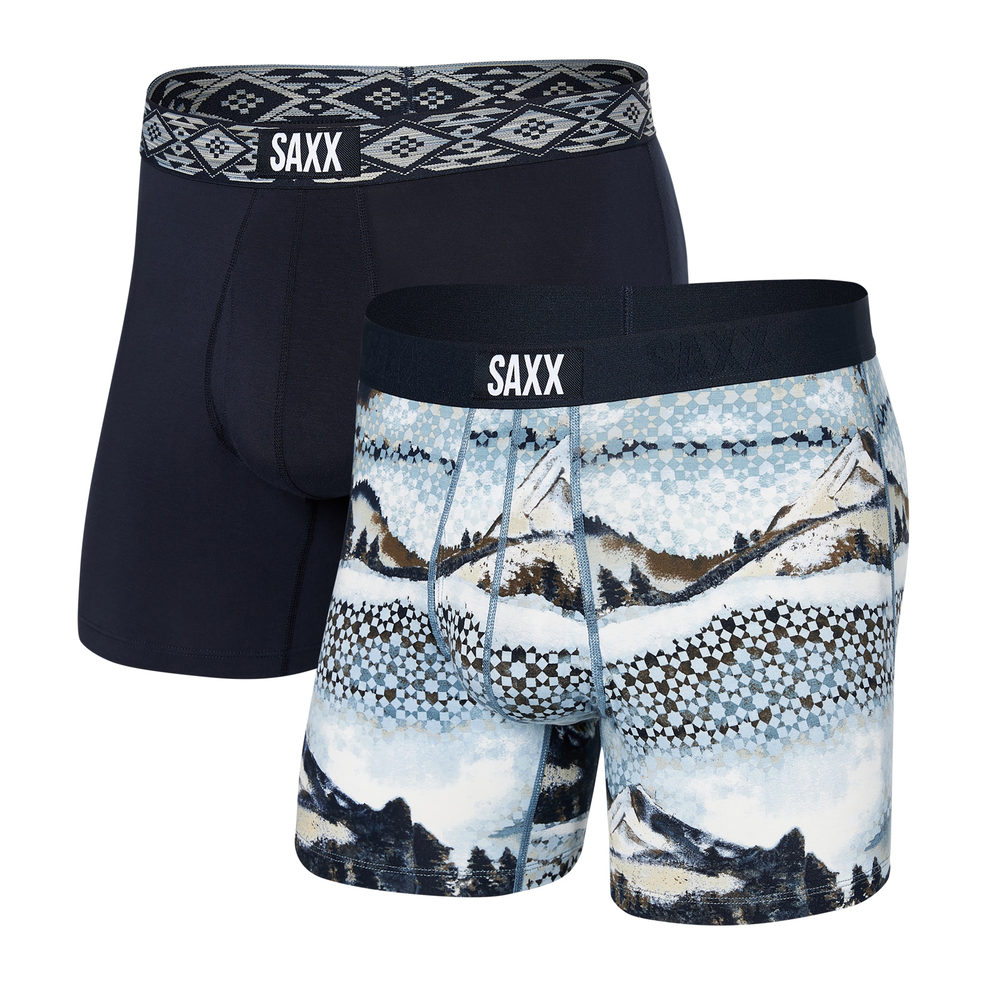 Men's Ultra Boxer Brief With Fly 2 Pack