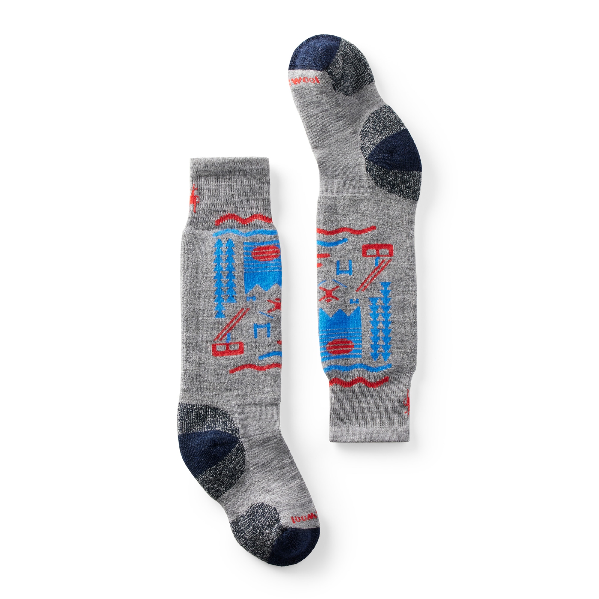 Kids' Wintersport Full Cushion Ski Day Over The Calf Socks