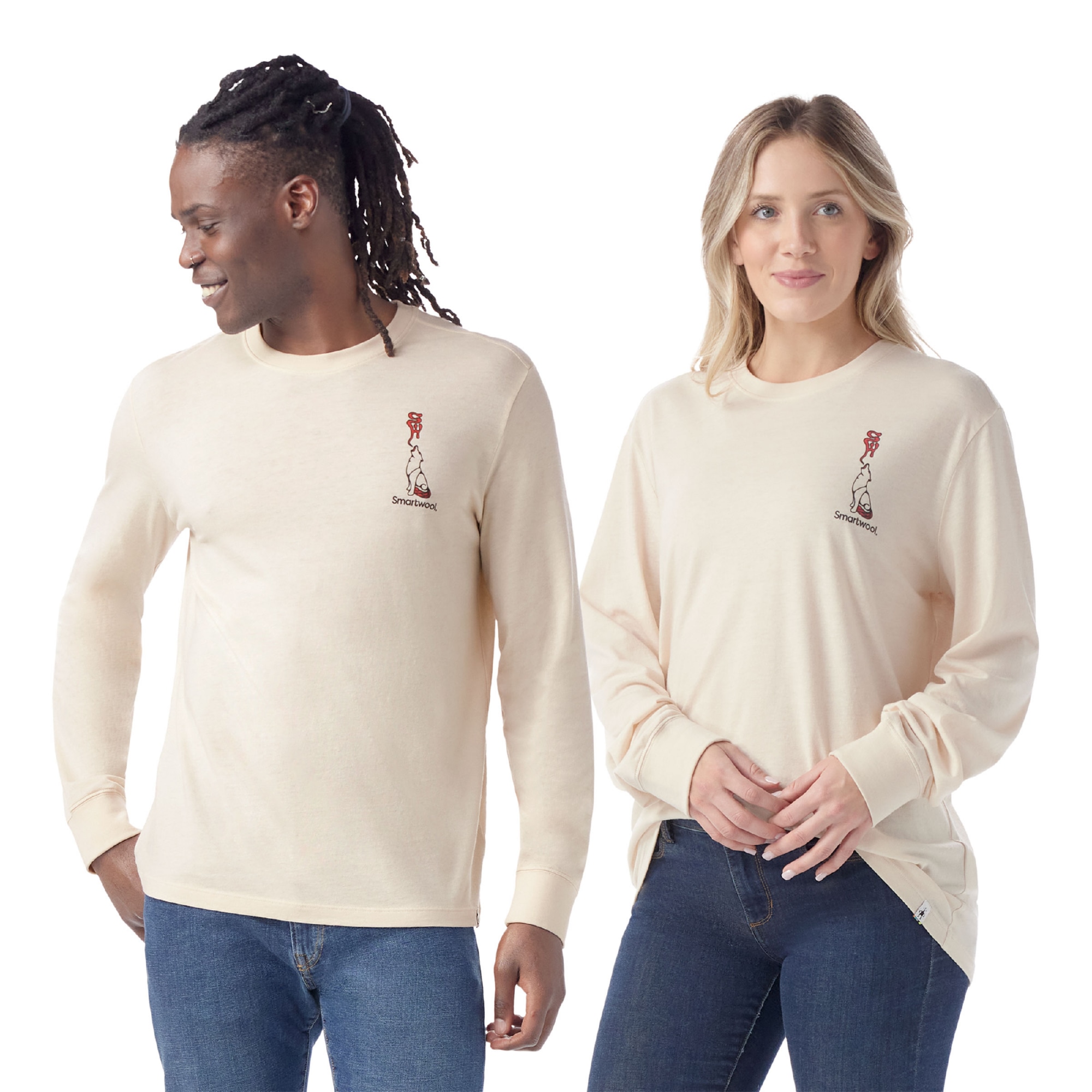 Unisex Ski Circus Graphic Long Sleeve Tee