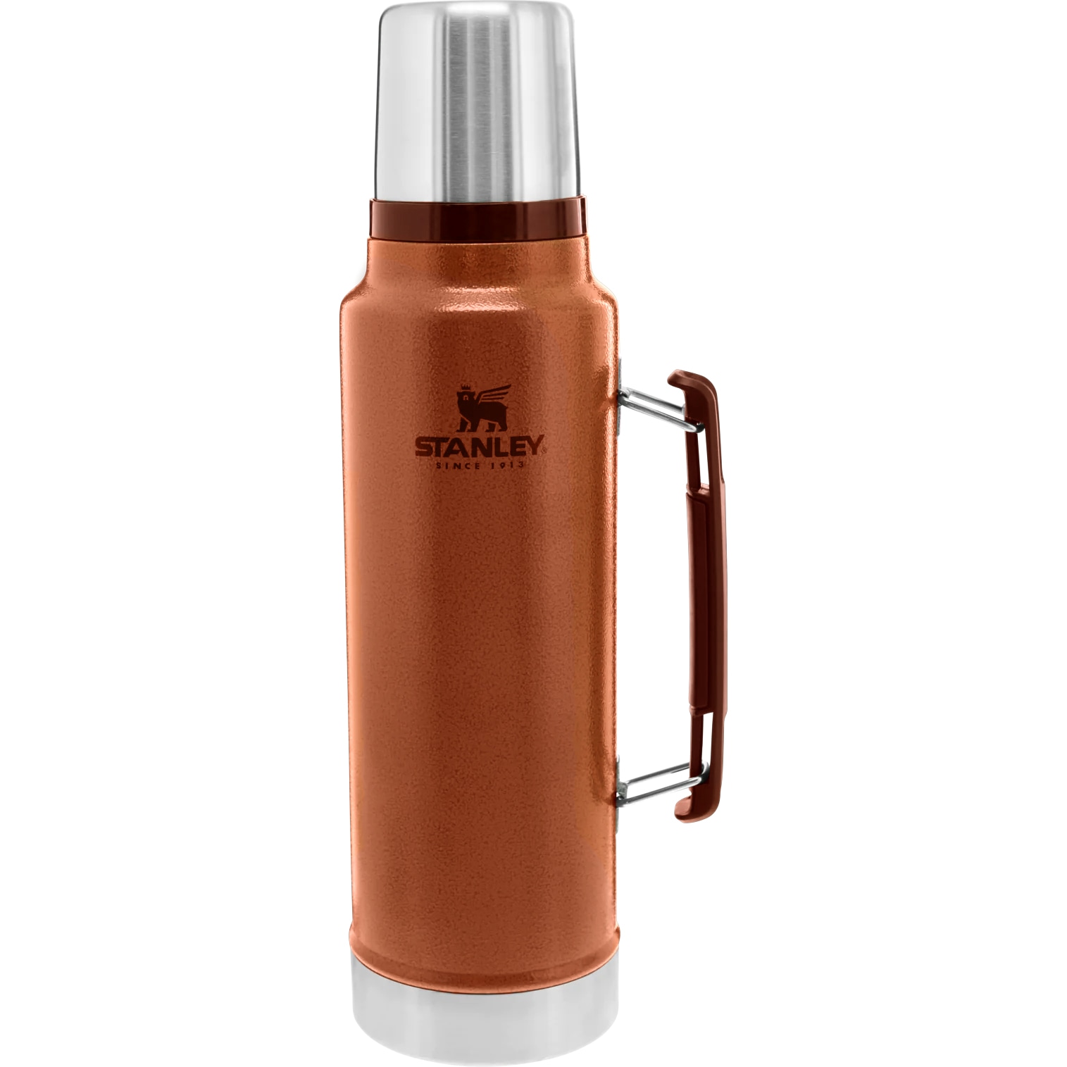 Classic 1.5qt Legendary Bottle With Handle Hammertone Clay