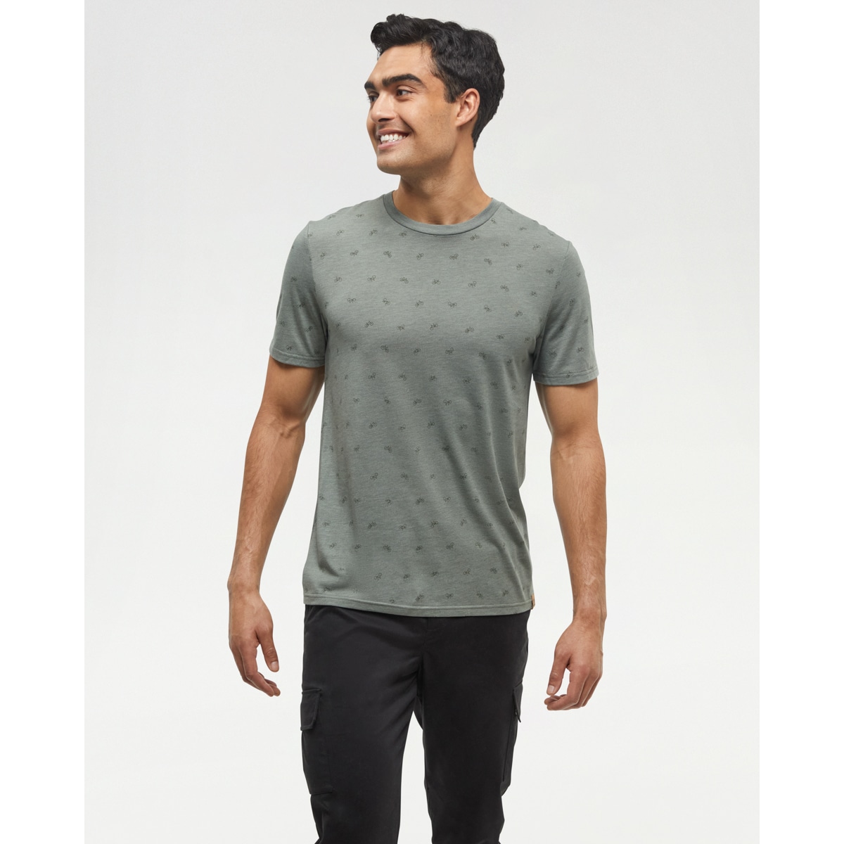 Men's Bike Around Print T-Shirt